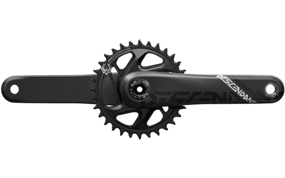 Truvativ Kurbelgarnitur Descendant Carbon Eagle DUB, 32T DM, schwarz, ohne Innenlager - 175 mm/Boost Direktkauf