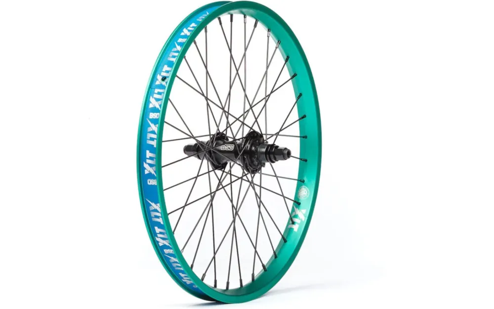 Geprüft BSD XLT Back Street Pro Laufrad hinten (schwarze Nabe) - hinten/RHD_RSD