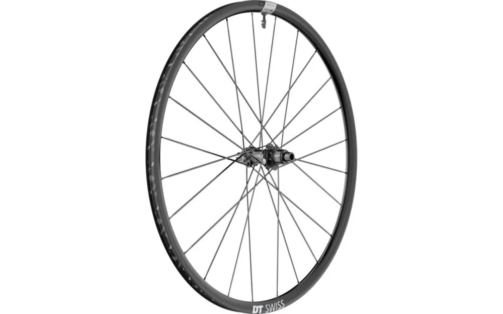 Expressversand DT Swiss Laufrad P 1800 Spline DB 23 28"/20mm Alu, schwarz, Centerlock, 142/12mm - vorne