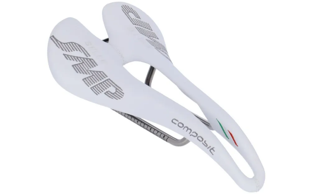 Selle SMP Sattel Composit weiß, unisex, 263x129mm, ca. 200g Meistverkauft