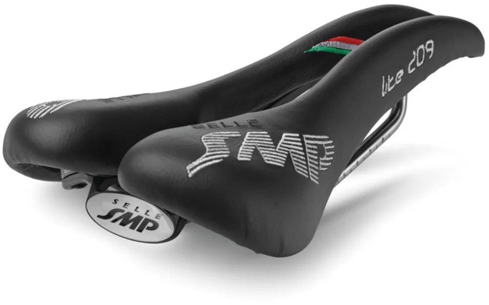 Selle SMP Sattel Lite 209 schwarz, unisex, 273x139mm, ca. 310g Geprüft