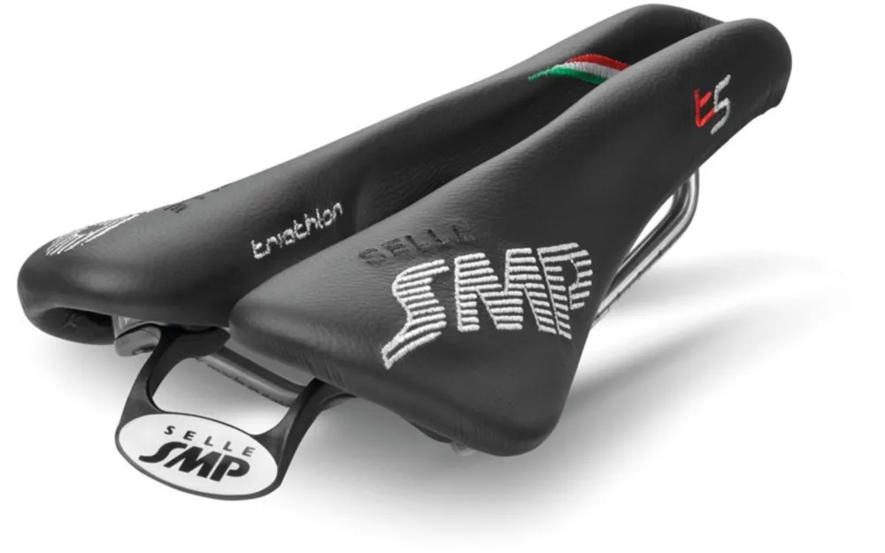 Selle SMP Sattel Triathlon T5 schwarz, Unisex, 251x141mm, ca. 319g Sonderangebot