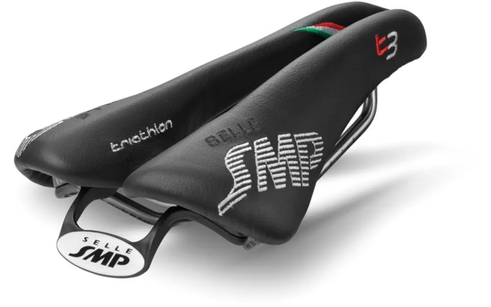 Selle SMP Sattel Triathlon T3 schwarz, Unisex, 246x133mm, ca. 290g Günstig