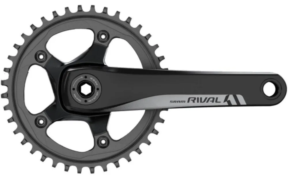 Begrenztes Angebot SRAM Kurbelsatz Rival 1 GXP - 170 mm / 42 Zähne
