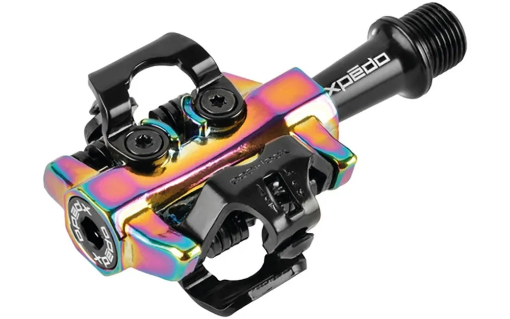 Neue Kollektion Xpedo Pedal Clipless CXR oilslick, 9/16", zweiseitig XPT, XMF10AC