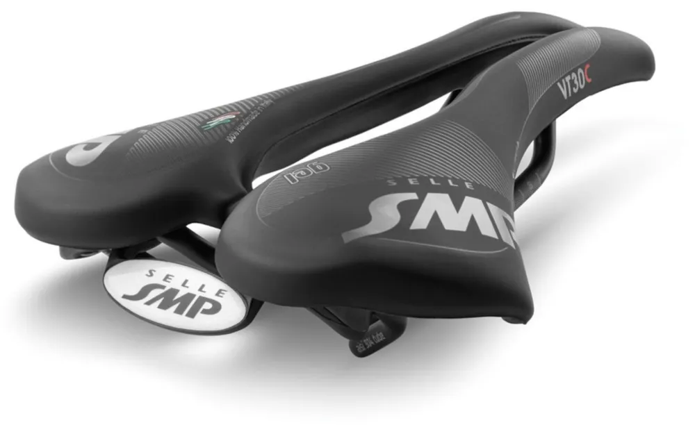 Neu Selle SMP Sattel VT30C Gel schwarz, Unisex, 255x155mm, ca. 310g