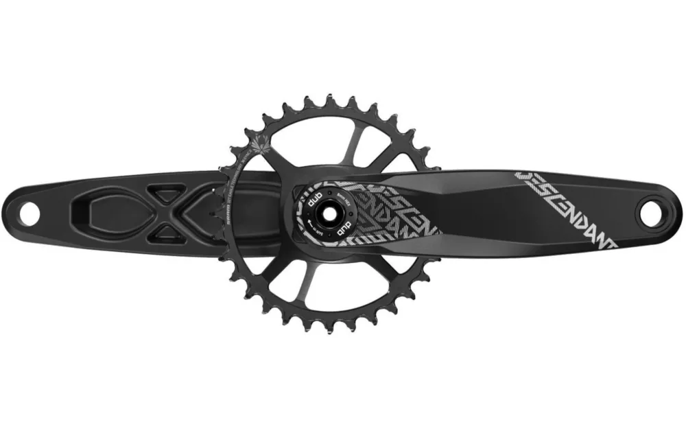 Kostenloser Versand Truvativ Kurbelgarnitur Descendant Eagle DUB - 170 mm/Standard