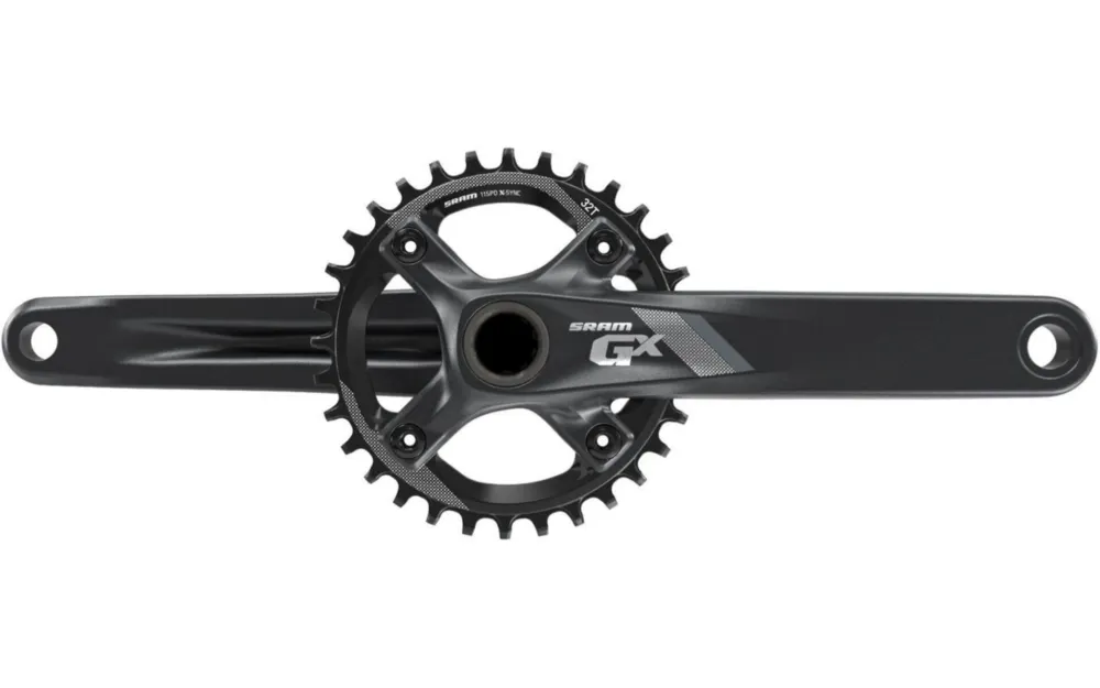 SRAM Kurbelgarnitur GX1 1000 Fatbike schwarz, 175mm, 30T XSYNC, ohne GXP Innenlager Direktkauf