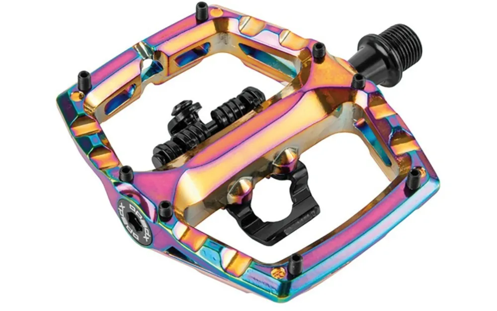 Begrenztes Angebot Xpedo Pedal AMBIX oilslick, 9/16", einseitig XPC, XTF03AC
