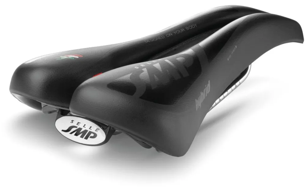 Selle SMP Sattel Hybrid Gel schwarz, Unisex, 275x140mm, ca. 365g Rabatt