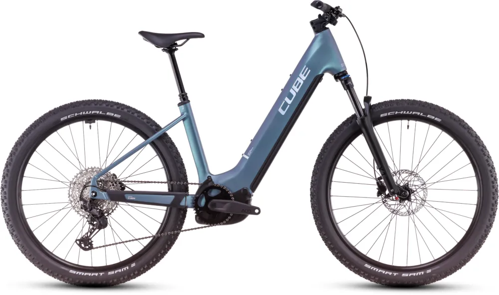 Cube Reaction Hybrid Pro 800 - 800 Wh - 27,5 Zoll - Tiefeinsteiger - smaragdgrey´n´prism - Größe M Sale