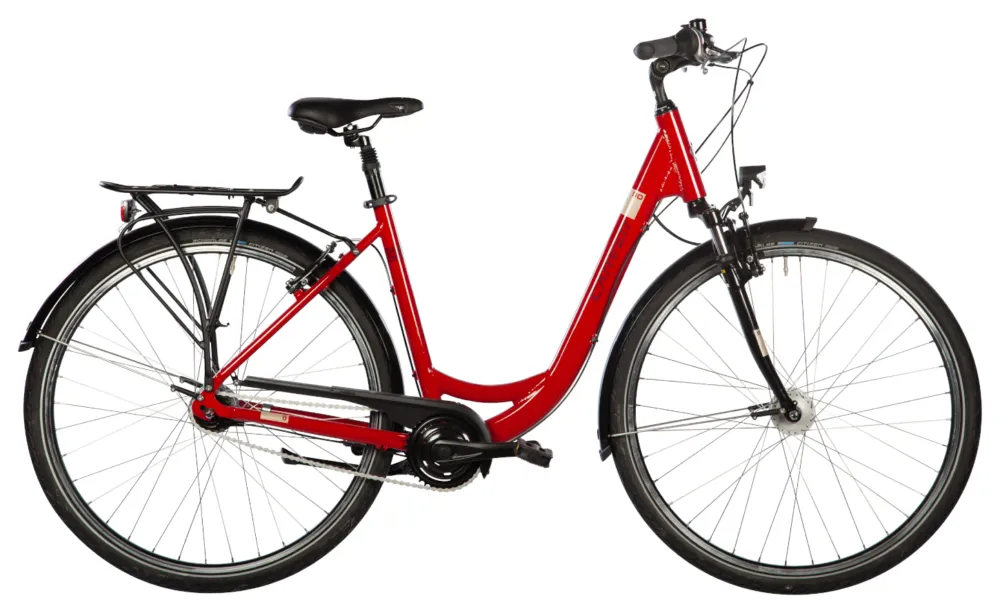 Carver Cityzen 110 - 28 Zoll - Tiefeinsteiger - 2026 - redmetal champagne bordeaux - Größe 60 CM Schneller Versand