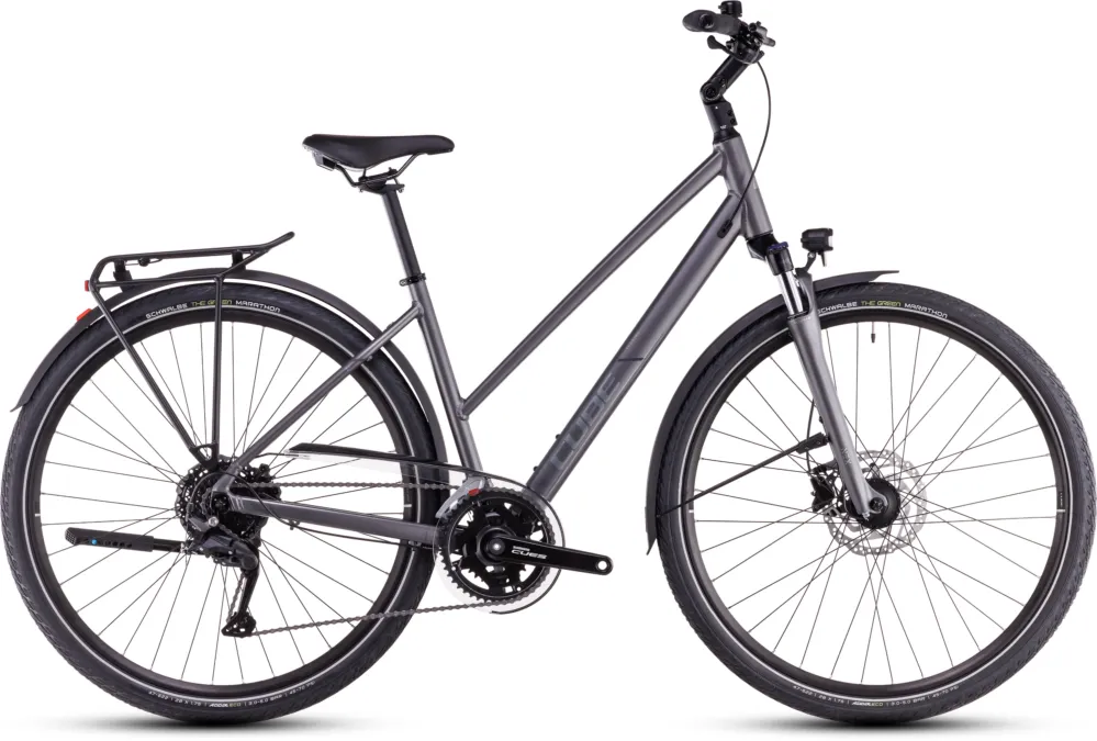 Cube Touring Pro - 28 Zoll - Trapez - slabgrey´n´metal - Größe 54 CM Direktkauf