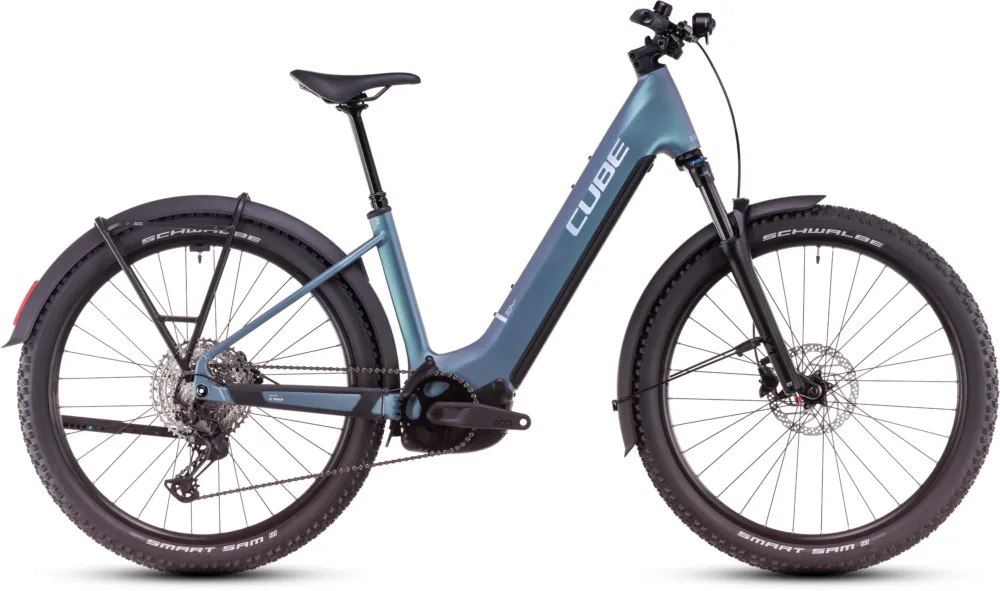 Cube Reaction Hybrid Pro 800 Allroad - 800 Wh - 27,5 Zoll - Tiefeinsteiger - smaragdgrey´n´prism - Größe L Online Kaufen