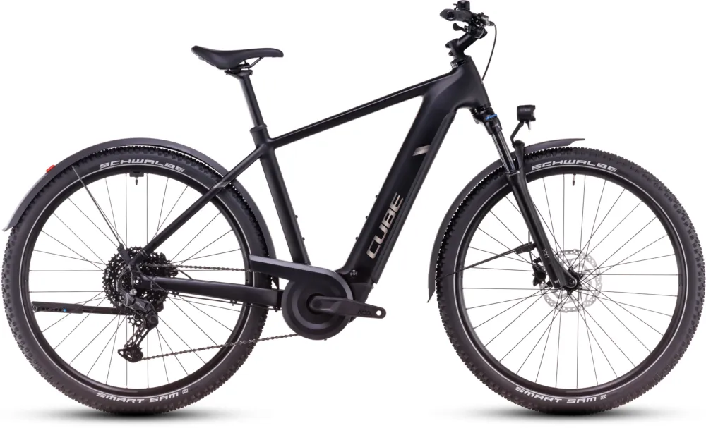 Cube Nuride Hybrid Pro 600 Allroad - 600 Wh - 28 Zoll - Diamant - black´n´bronze - Größe 54 CM Preisreduziert