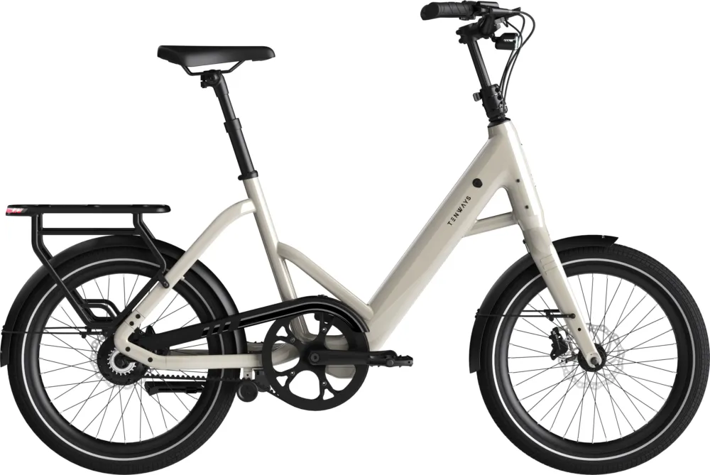 TENWAYS CGO Compact - 504 Wh - 20 Zoll - Compact - 2026 - White - Größe 45 CM Kostenfreie Lieferung