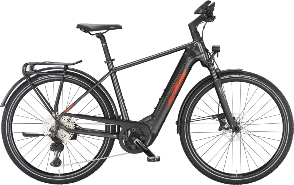 KTM Macina Sport 720 - 750 Wh - 28 Zoll - Diamant - machine grey (orange+black) - Größe 51 CM Bestpreis