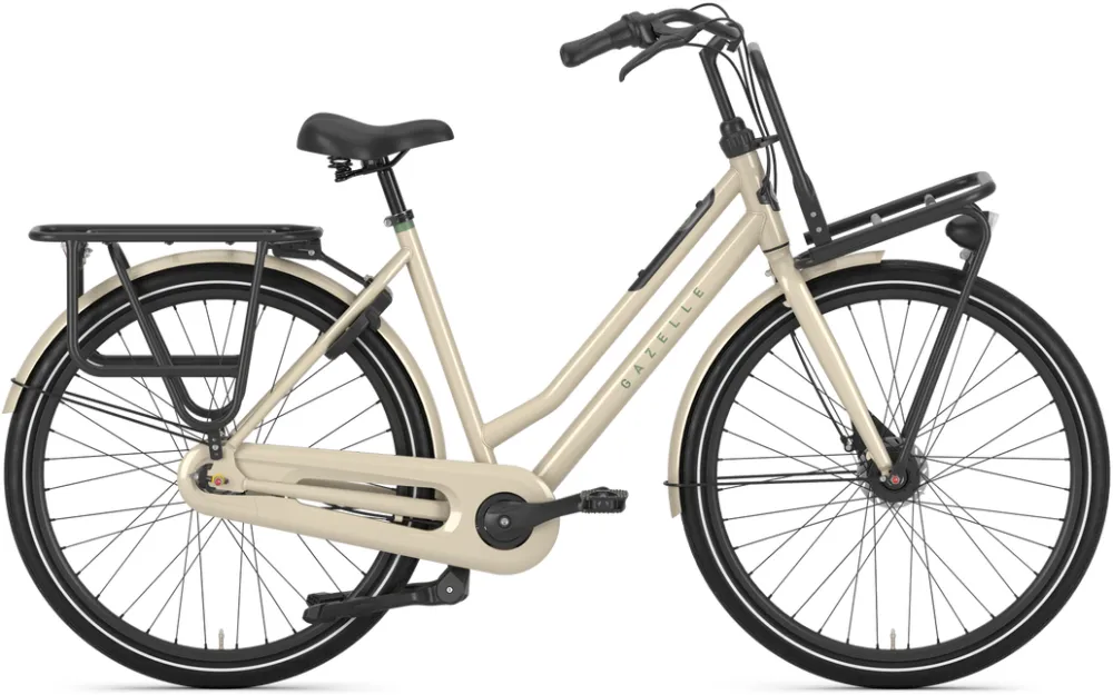 Gazelle HeavyDutyNL T7 - 28 Zoll - Tiefeinsteiger - 2026 - caramel-khaki - Größe 54 CM Online Kaufen