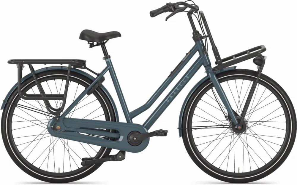 Garantierte Lieferung Gazelle HeavyDutyNL T7 - 28 Zoll - Tiefeinsteiger - 2026 - pine green gloss - Größe 54 CM