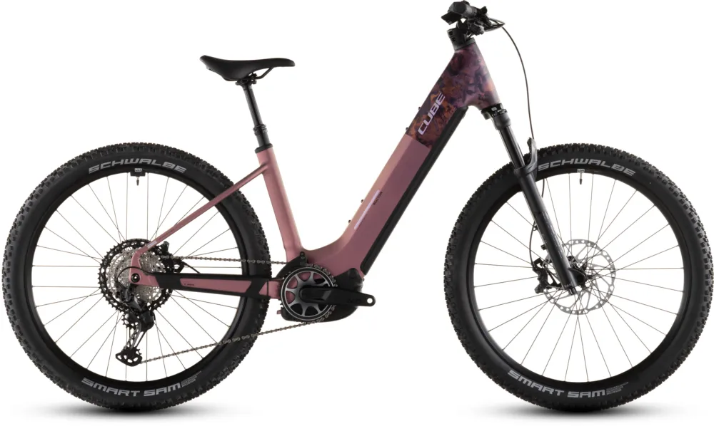 Cube Reaction Hybrid SLX 800 - 800 Wh - 27,5 Zoll - Tiefeinsteiger - shiftblush´n´art - Größe L Neu