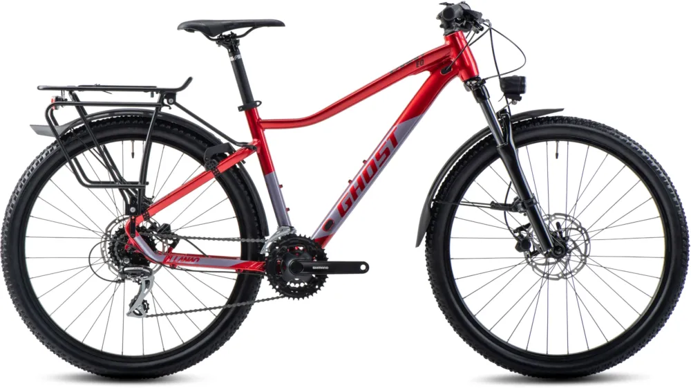 Ghost Lanao EQ 27.5 AL - 27,5 Zoll - Diamant - pearl deep red/pearl purple - glossy - Größe 44 CM Neue Ware