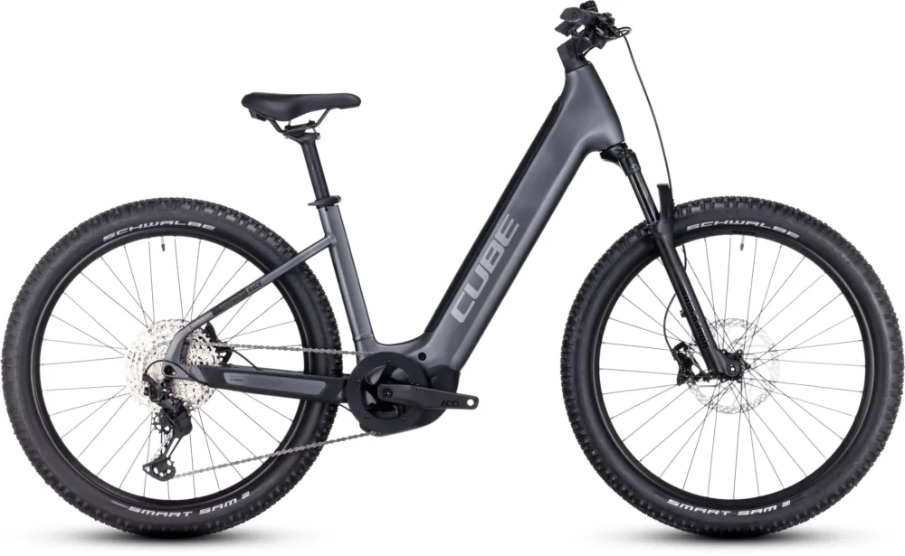 Jetzt Kaufen Cube Reaction Hybrid Race 750 - 750 Wh - 27,5 Zoll - Tiefeinsteiger - grey´n´metal - Größe L