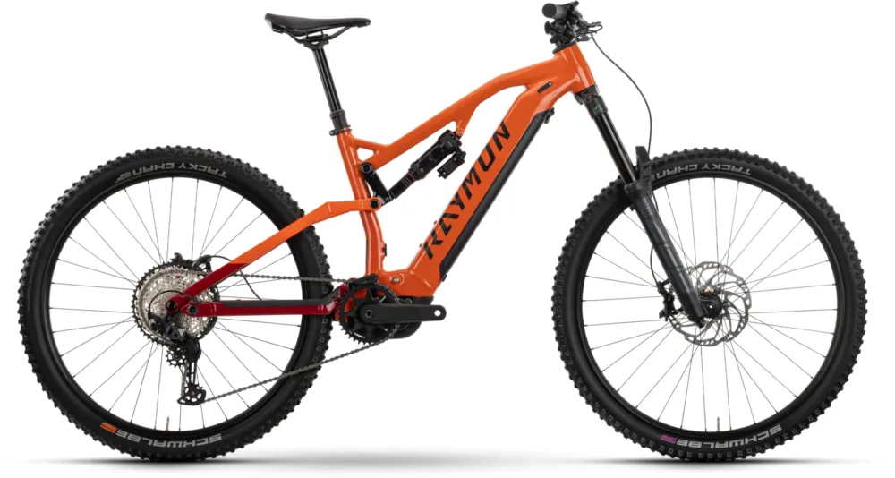 Top-Seller Raymon Trailray 170 Pro - 800 Wh - 29 Zoll - Fully - tangerine/red/black - Größe M