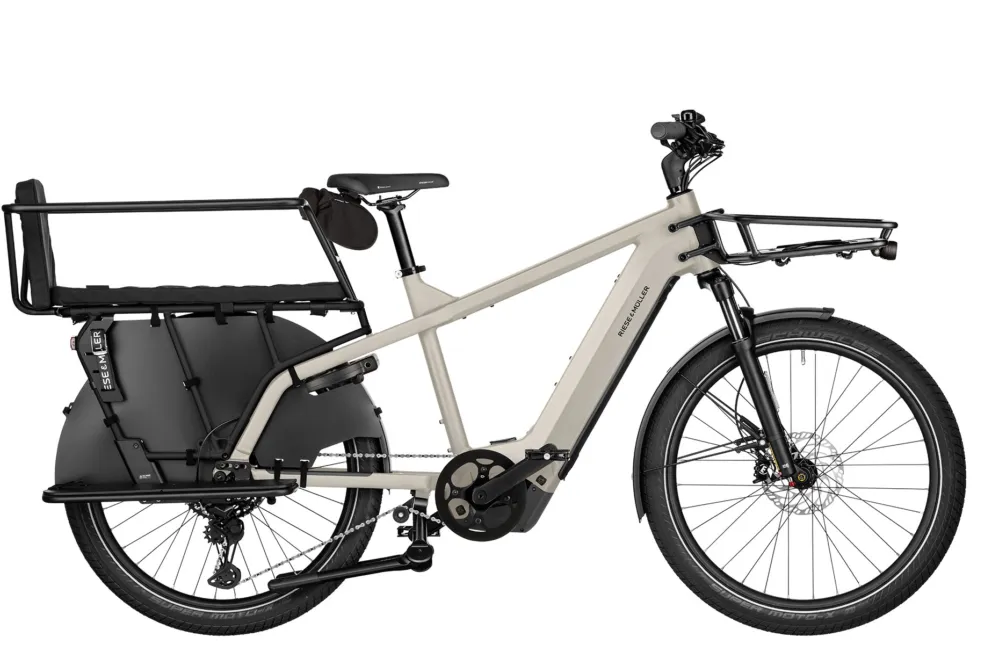 Neue Kollektion Riese und Müller Multicharger3 FAMILY - 625 Wh - 26 Zoll - Diamant - 2026 - desert-black matt - Größe 51 CM