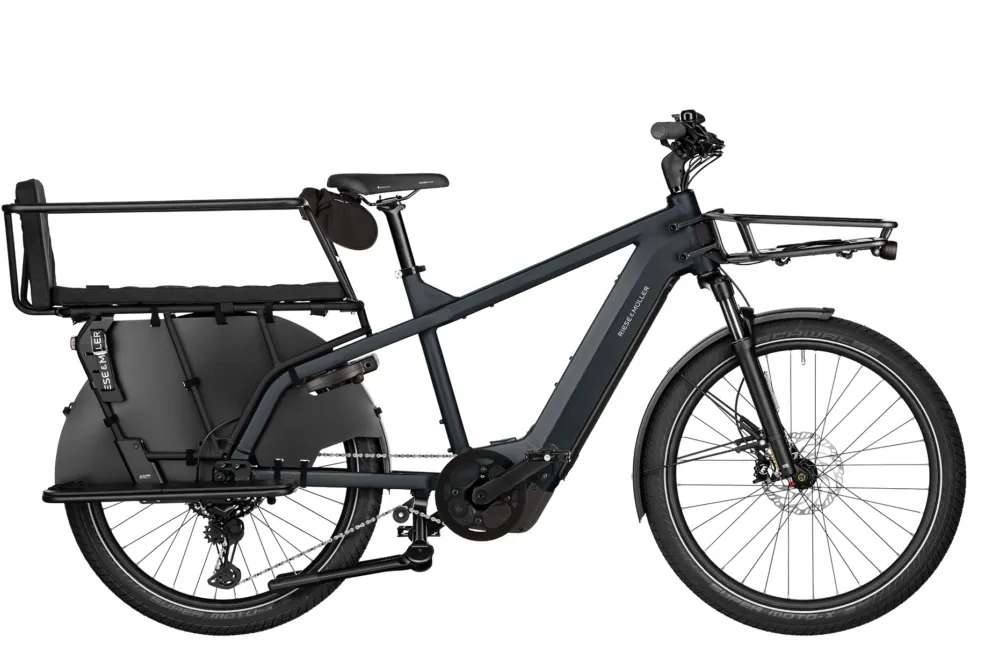 Jetzt Bestellen Riese und Müller Multicharger3 FAMILY - 625 Wh - 26 Zoll - Diamant - 2026 - utility grey/black matt - Größe 51 CM