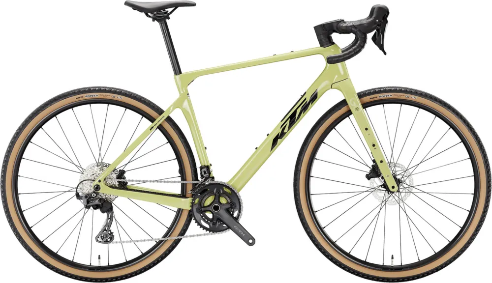 KTM Gravelator Pro 2X - 28 Zoll - Diamant - 2026 - Keen Green/Black - Größe XS / 49 CM Begrenztes Angebot
