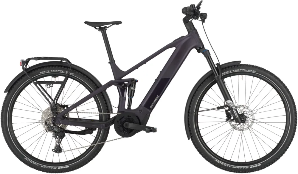 Highlight Bergamont E-Horizon SUV FS 10 - 800 Wh - 28 Zoll - Fully - Black Purple - Größe S