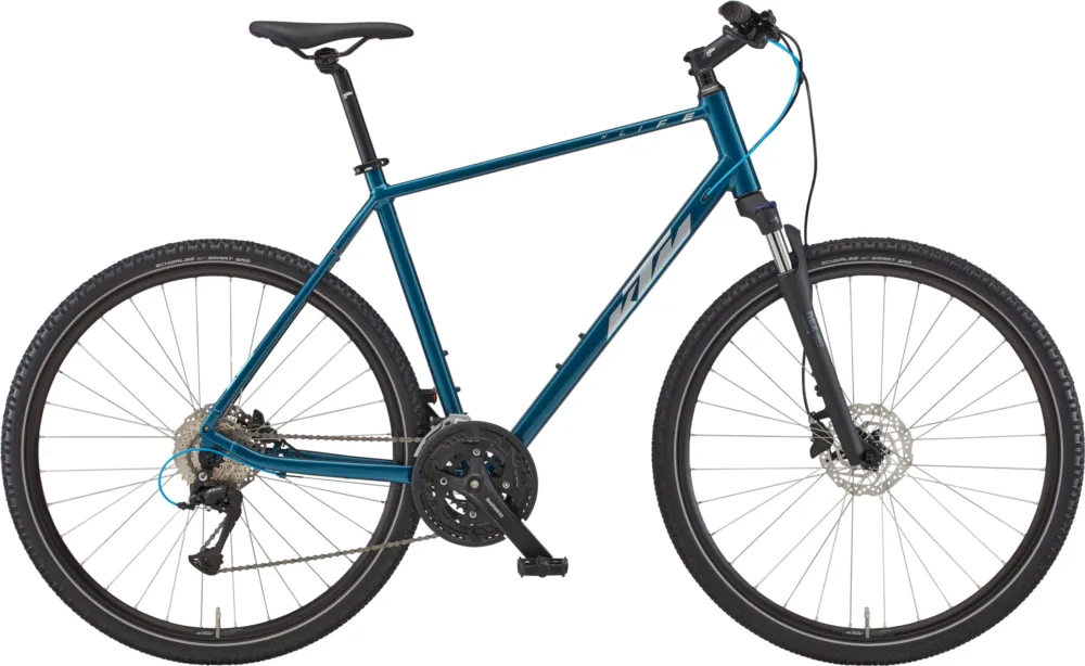 KTM X-Life Road - 28 Zoll - Diamant - vital blue (silver+blue) - Größe 56 CM Abverkauf