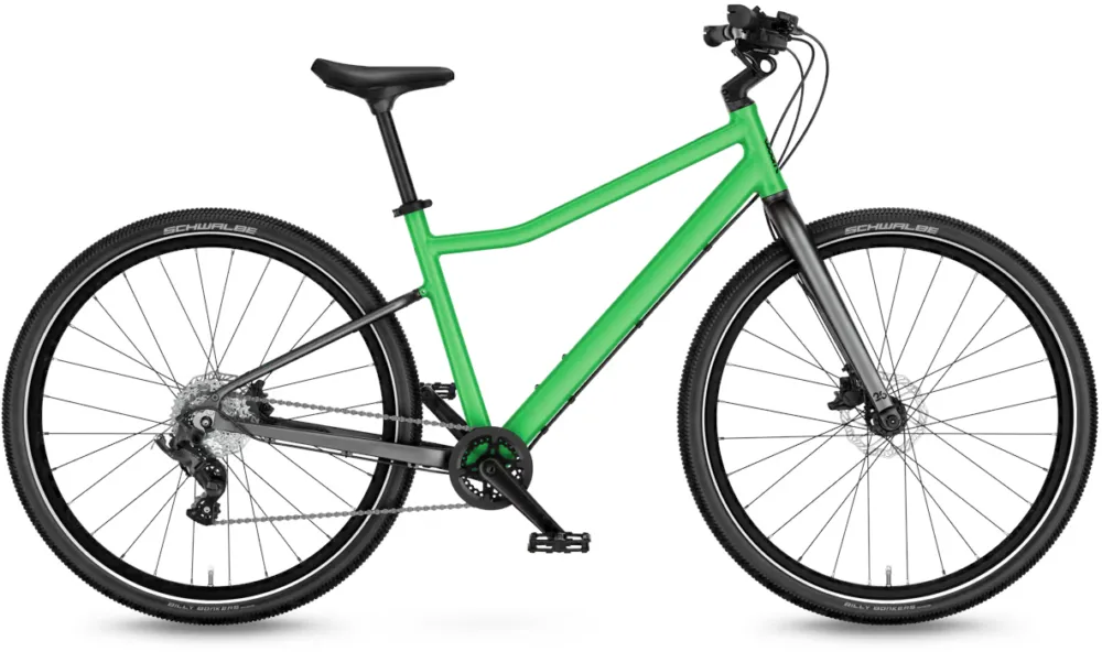 Woom Explore 6 - 26 Zoll - Diamant - 2026 - Jungle green - Größe One Size Kostenfreie Lieferung