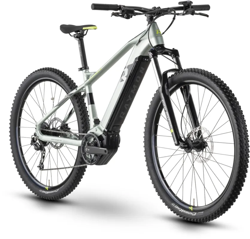 Raymon HardRay E 5.0 M350 - 630 Wh - 27,5 Zoll - Diamant - pistaccio/black/limegreen gloss - Größe M Meistverkauft