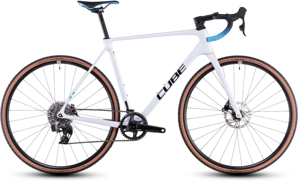 Cube Cross Race C:62 Race - 28 Zoll - Diamant - 2026 - polarwhite´n´blue - Größe 58 CM Garantierte Lieferung