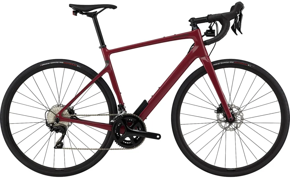 Saisonangebot Cannondale Synapse Carbon 3 L - 28 Zoll - Diamant - Black Cherry - Größe 58 CM