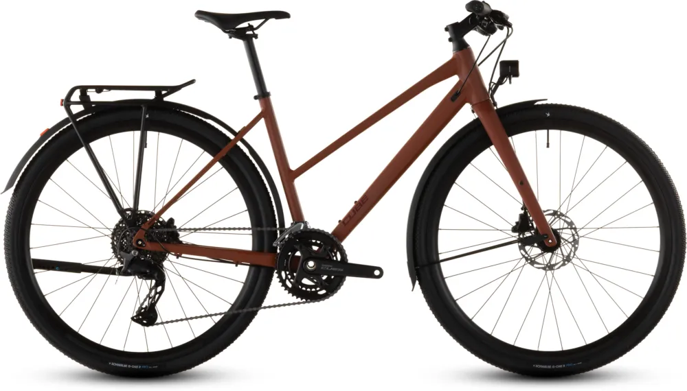 Bestseller Cube Nulane Race FE - 28 Zoll - Trapez - 2026 - amber´n´black - Größe 53 CM