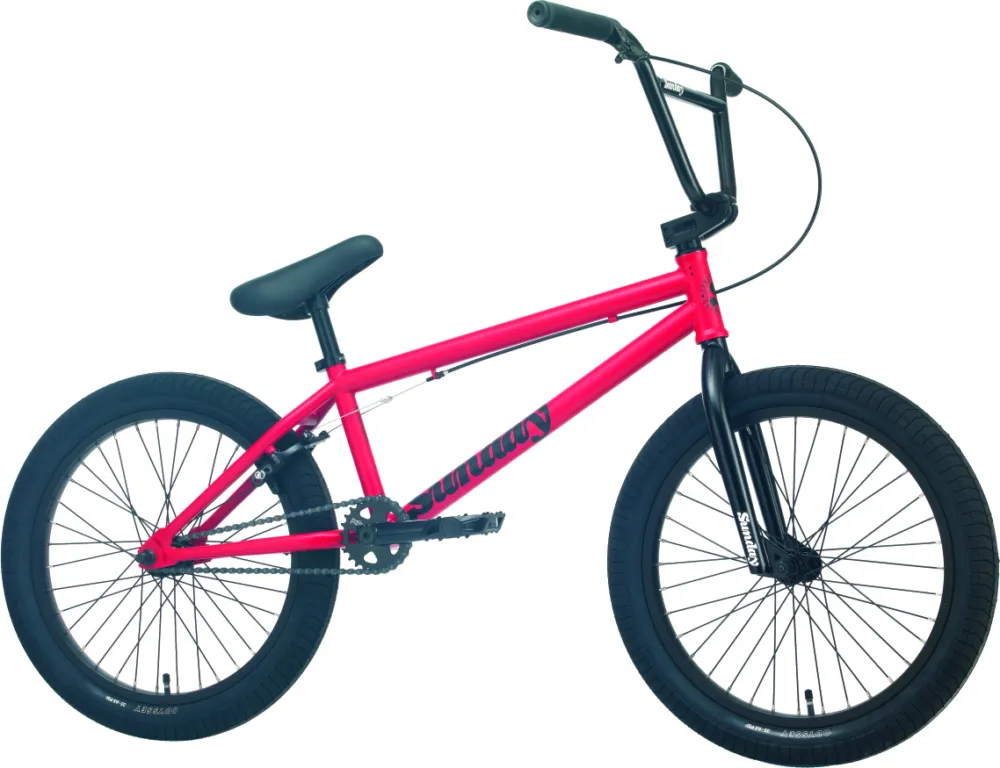 Sunday Primer - 20 Zoll - BMX - matt rot - Größe 20,75 ZOLL Schneller Versand