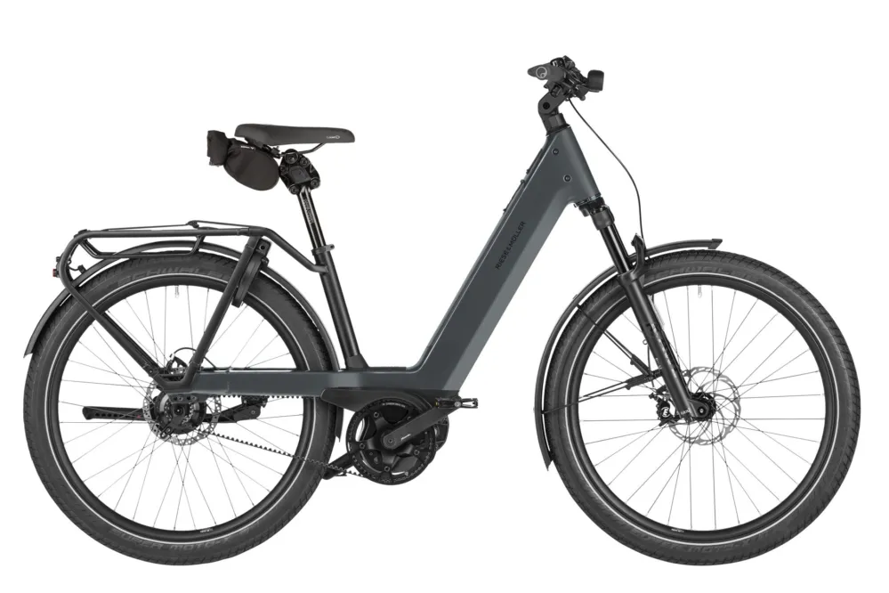 Ausverkauf Riese und Müller Nevo5 rohloff - 800 Wh - 27,5 Zoll - Tiefeinsteiger - 2026 - slate grey - Größe 45 CM