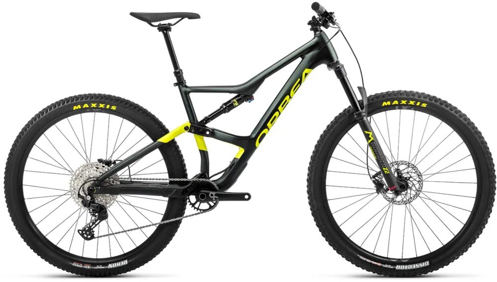 Aktuell Orbea Occam H30 - 29 Zoll - Fully - Metallic Dark Green-Lime Green - Größe L