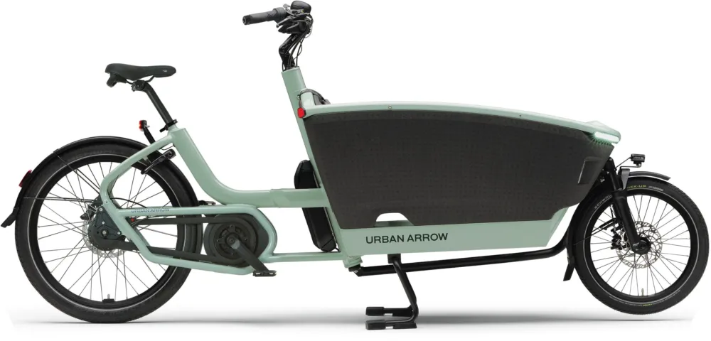 Urban Arrow FamilyNext Advanced Chain - 545 Wh - 26 Zoll - Long John - 2026 - grün - Größe One Size Schnäppchen