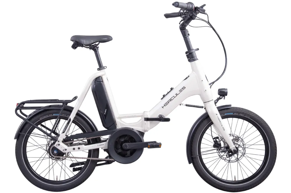 Meistverkauft Hercules Rob Fold R8+ - 545 Wh - 20 Zoll - Faltrahmen - 2026 - pearlwhite-glossy - Größe 50 CM