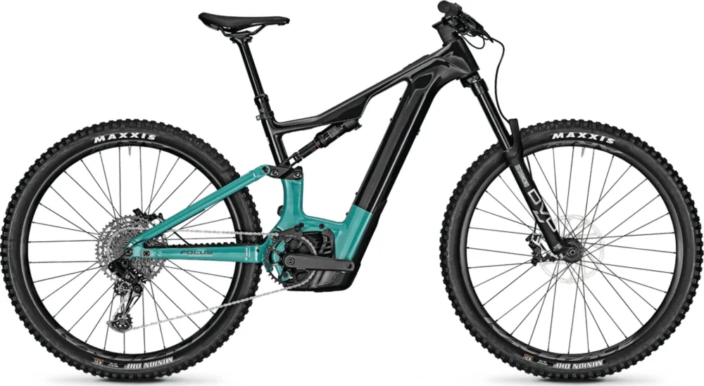 Focus Jam2 8.7 - 625 Wh - 29 Zoll - Fully - Carbon raw / Bluegreen - Größe 42 CM Sonderaktion