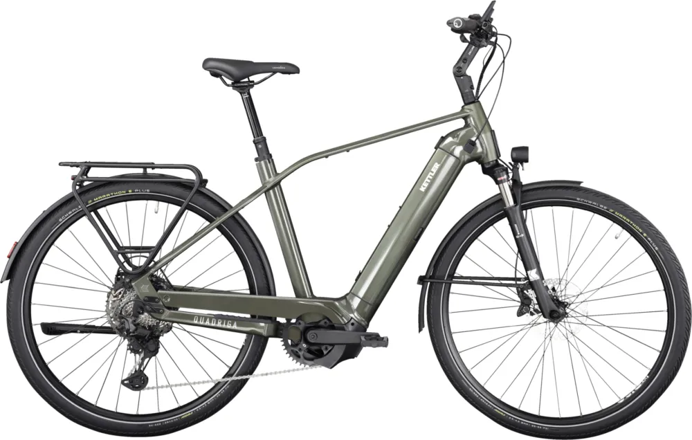 Kettler Quadriga Comp CX11 LG (750) - 750 Wh - 28 Zoll - Diamant - classic green shiny - Größe 53 CM Solange Der Vorrat Reicht