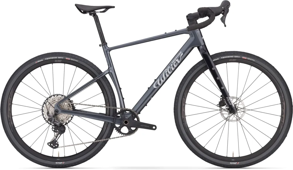 Sale Wilier Adlar - GRX 1x11 - Contact - 28 Zoll - Diamant - 2026 - stone dark gloss - Größe M