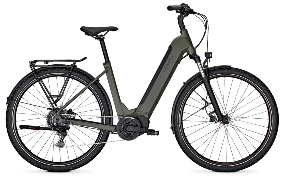 Kalkhoff Entice 5 Season - 625 Wh - 29 Zoll - Tiefeinsteiger - huntsmengreen matt - Größe XL Knallerangebot