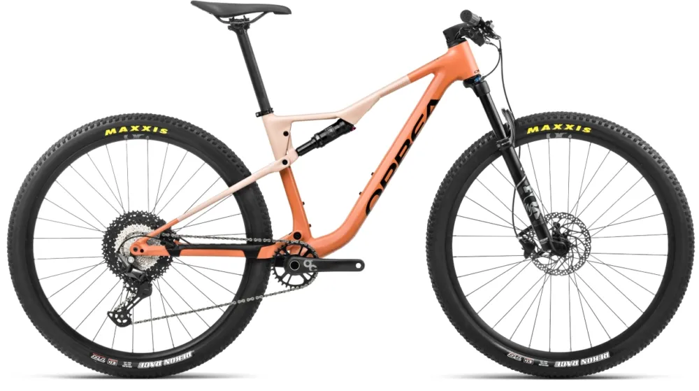 Jetzt Kaufen Orbea Oiz H30 - 29 Zoll - Fully - Apricot Orange-Limestone Beige (Matt) - Größe M