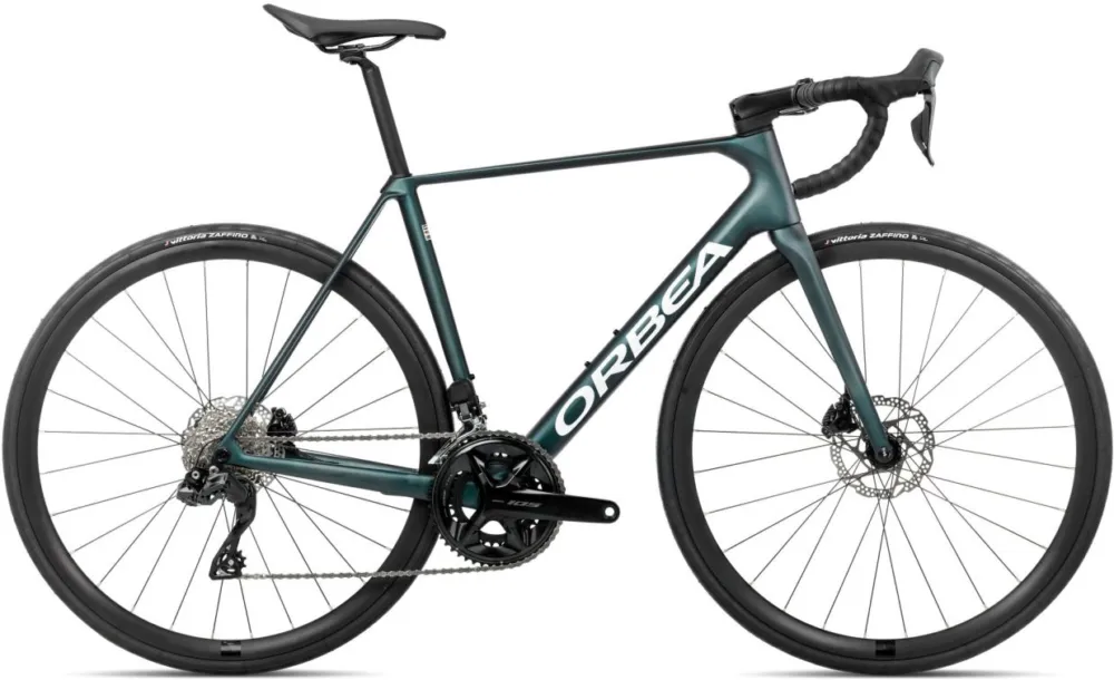 Bestseller Orbea Orca M30i - 28 Zoll - Diamant - 2026 - Escape Green - Carbon View Matt - Größe 51 CM