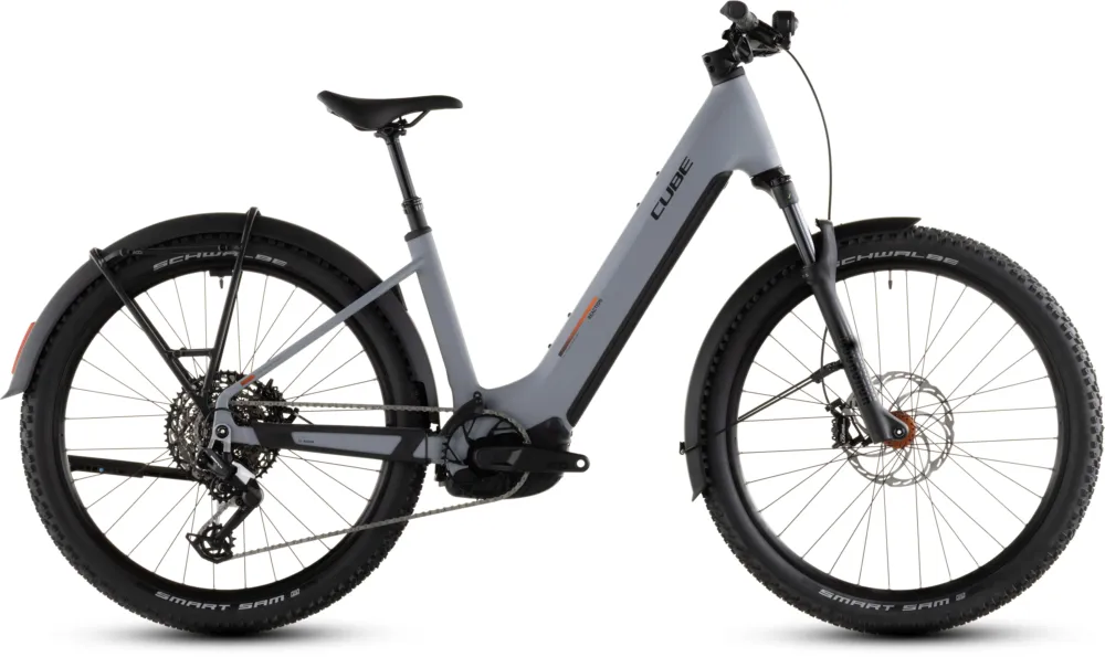 Billig Cube Reaction Hybrid Race 800 FE - 800 Wh - 27,5 Zoll - Tiefeinsteiger - 2026 - vulcan´n´orange - Größe L