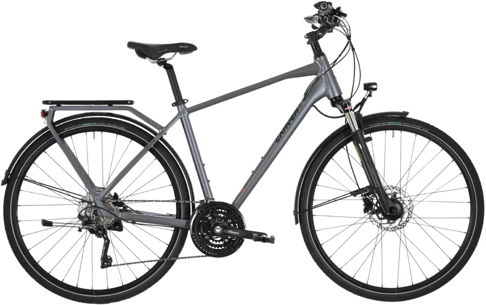 Carver Route 140 30s - 28 Zoll - Diamant - anthracite black reflective - Größe 55 CM Günstig